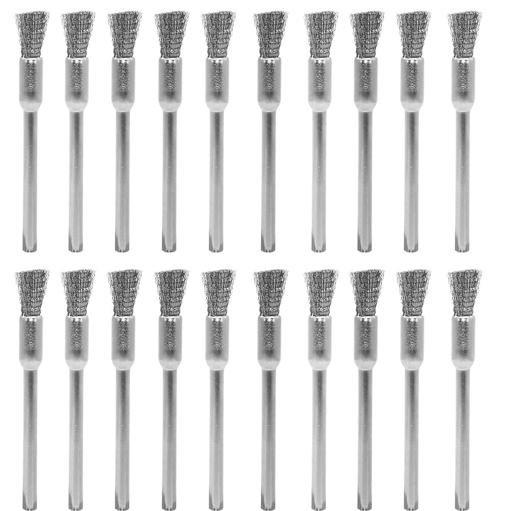 Paint Brush - Steel Cleaning End Brushes Pen 1/5″(5mm)