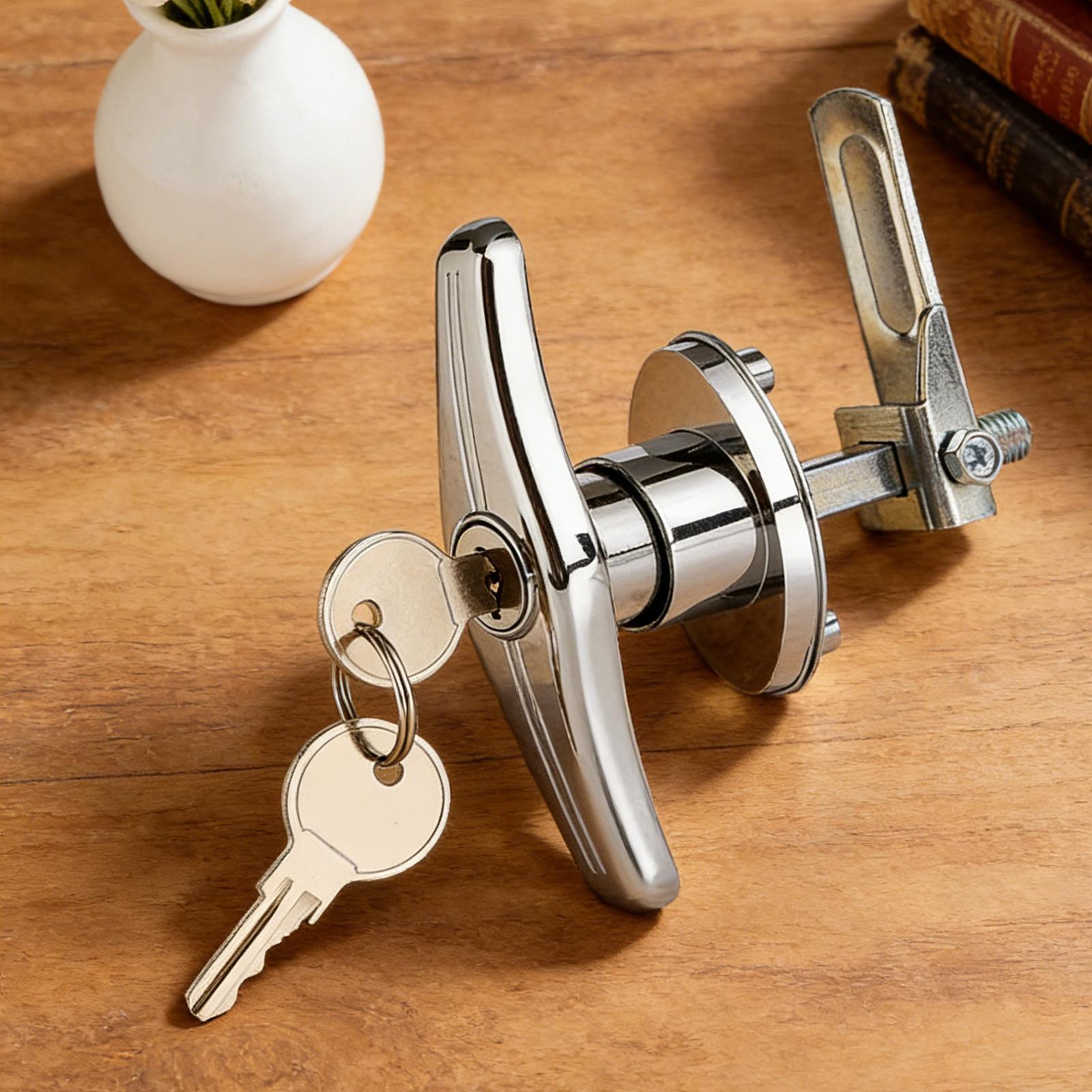 Door Lock - Camper Door Latch High Security Zinc