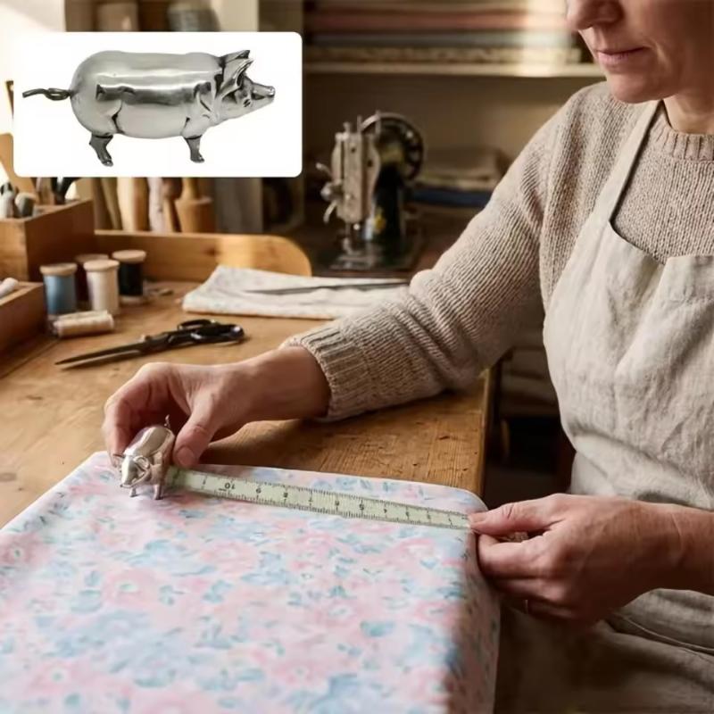 Vintage Pig Shaped Mini Tape M - Tape Measure recension och pris