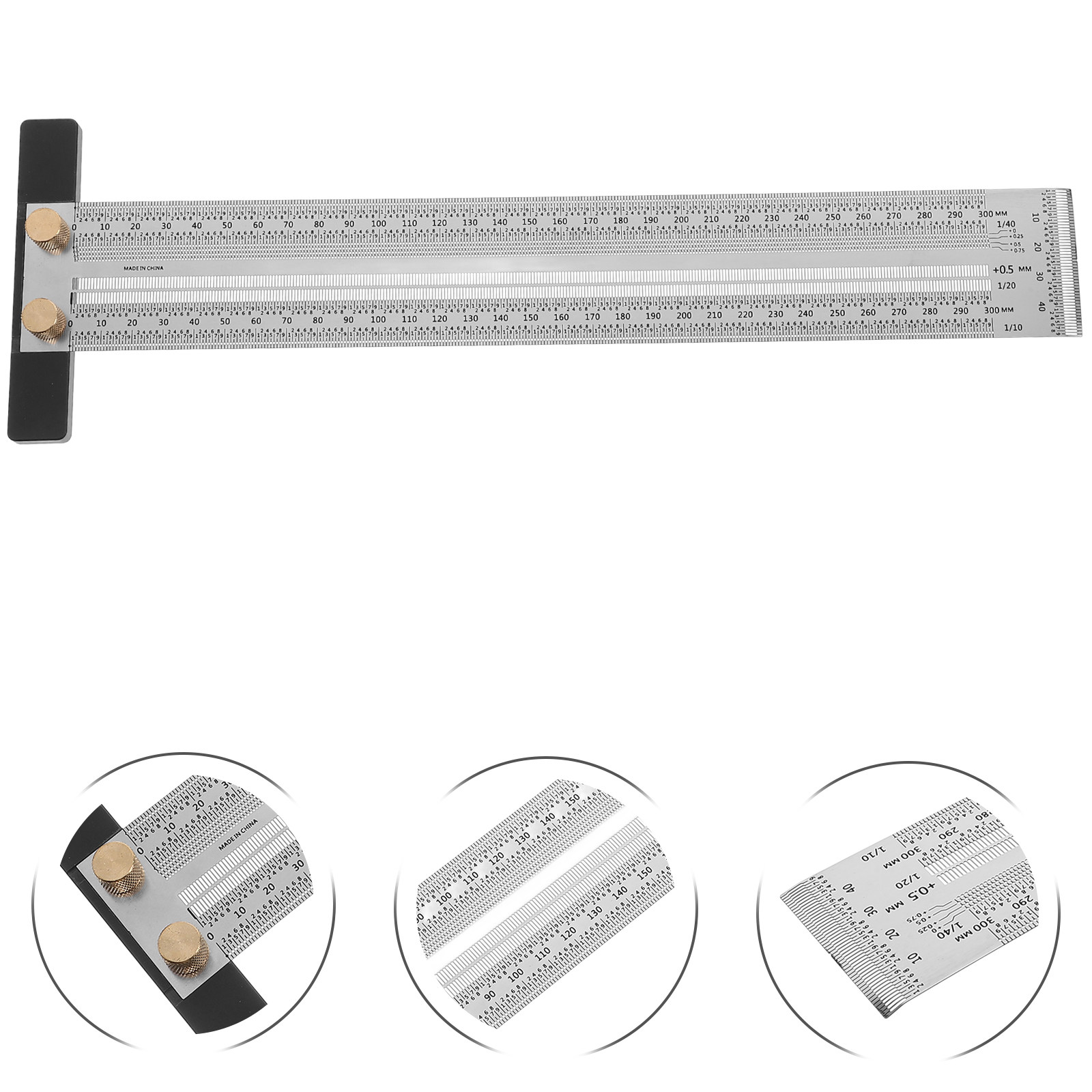 T-Square Woodworking Ruler 300 - Home Improvement Mark recension och pris