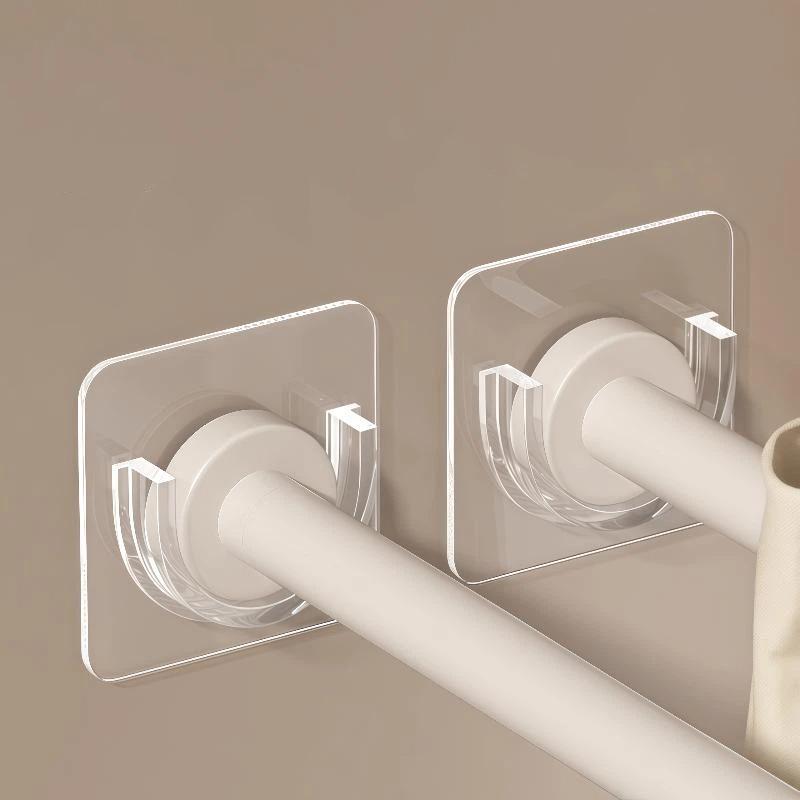 No Drill Transparent Self Adhe - Curtain Rods recension och pris
