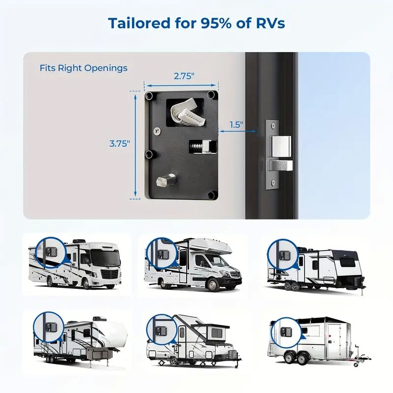 RV Door Lock Replacement With  - Door Lock recension och pris