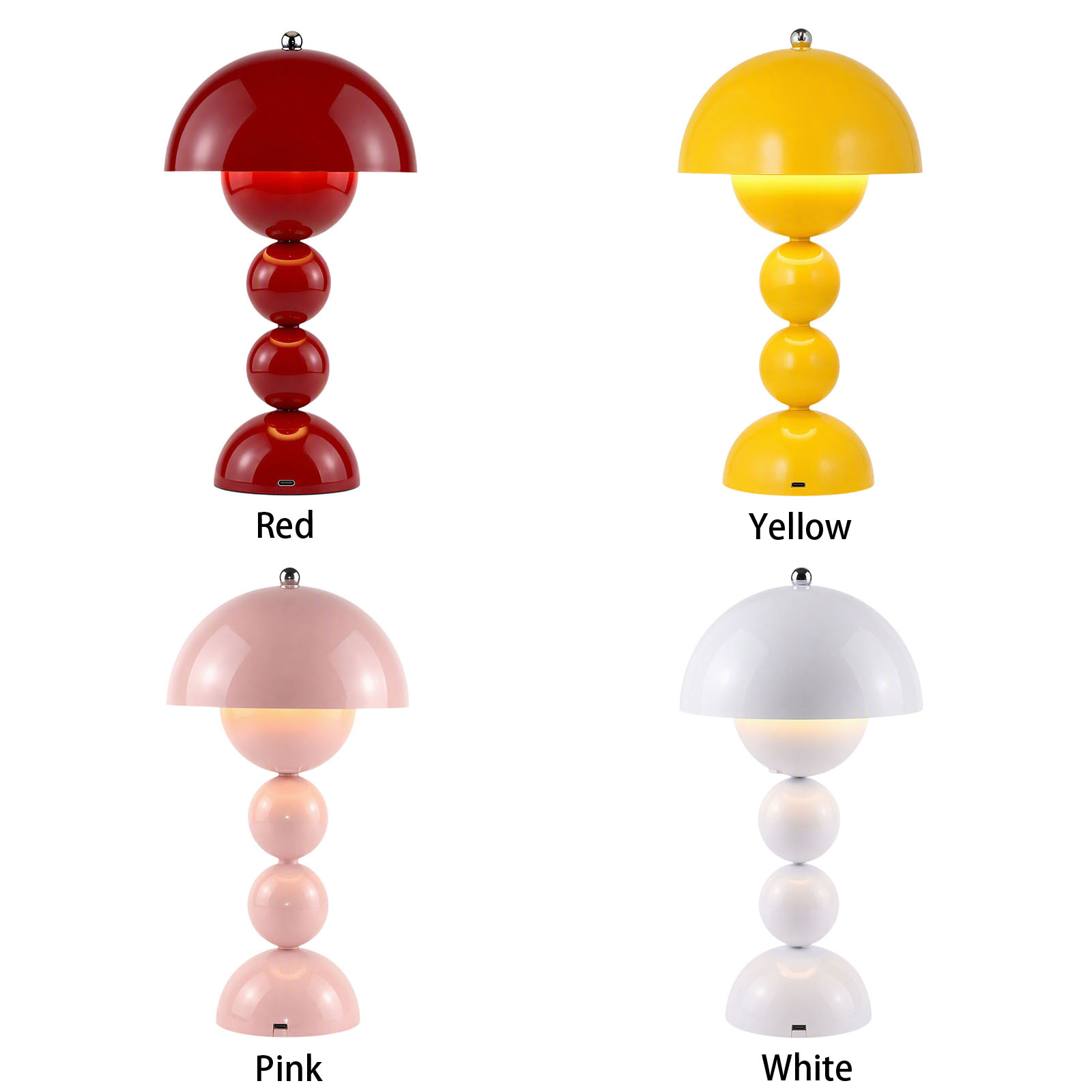 Mushroom Flower Bud Table Lamp - Light Switch recension och pris