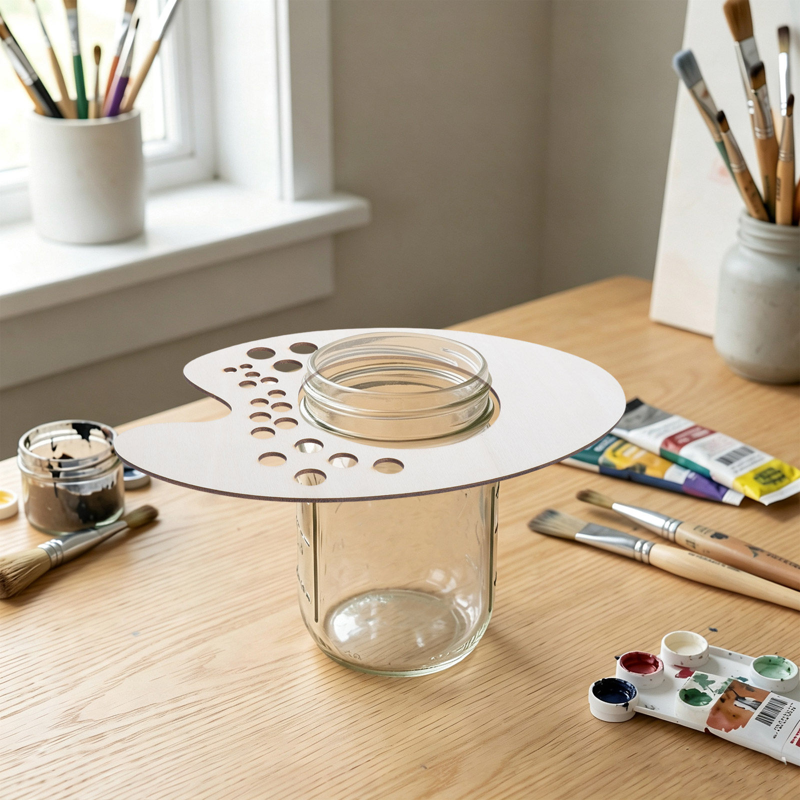 6Pcs Paint Brush Drying Rack W - Paint Brush recension och pris