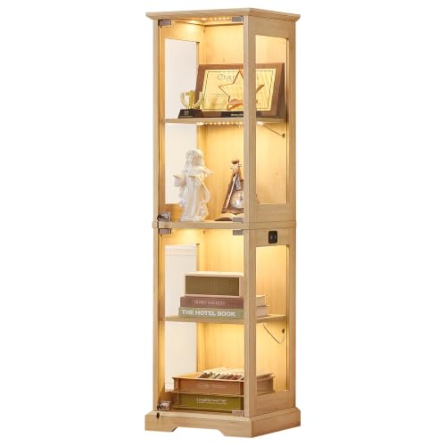 Farmhouse Narrow Glass Display - Door Lock recension och pris