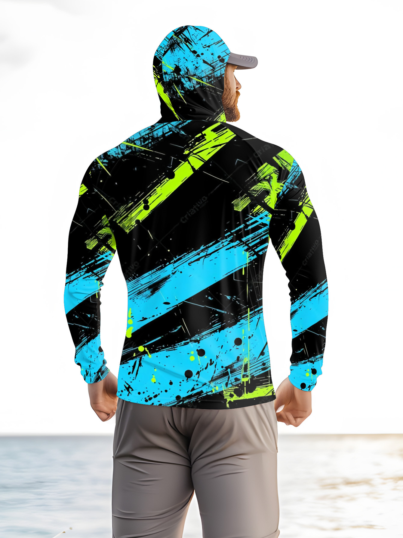 Fishing Hoodie Men Long Sleeve - Wallpaper recension och pris