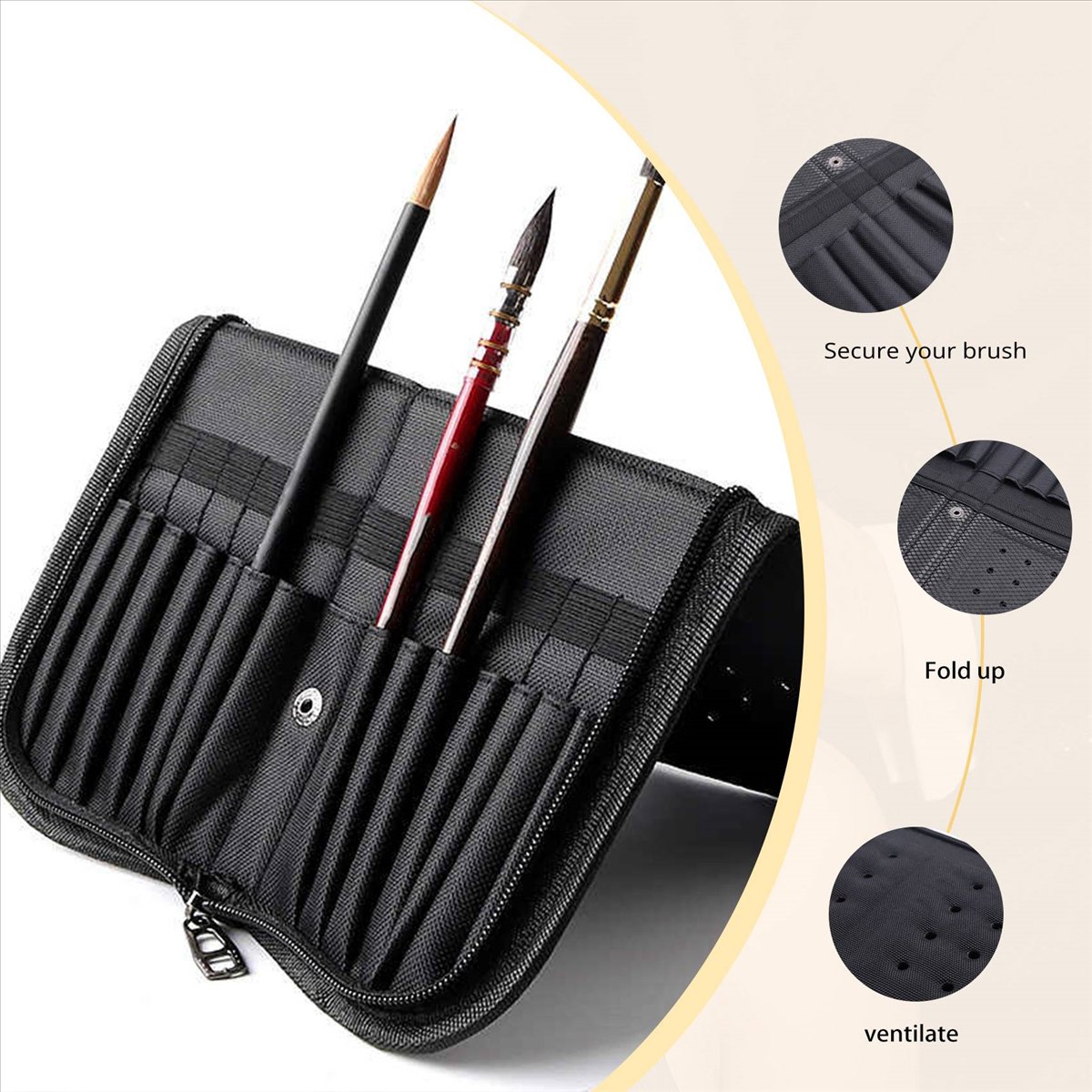 (A02R] 38Cm Artist Paint Brush - Paint Brush recension och pris