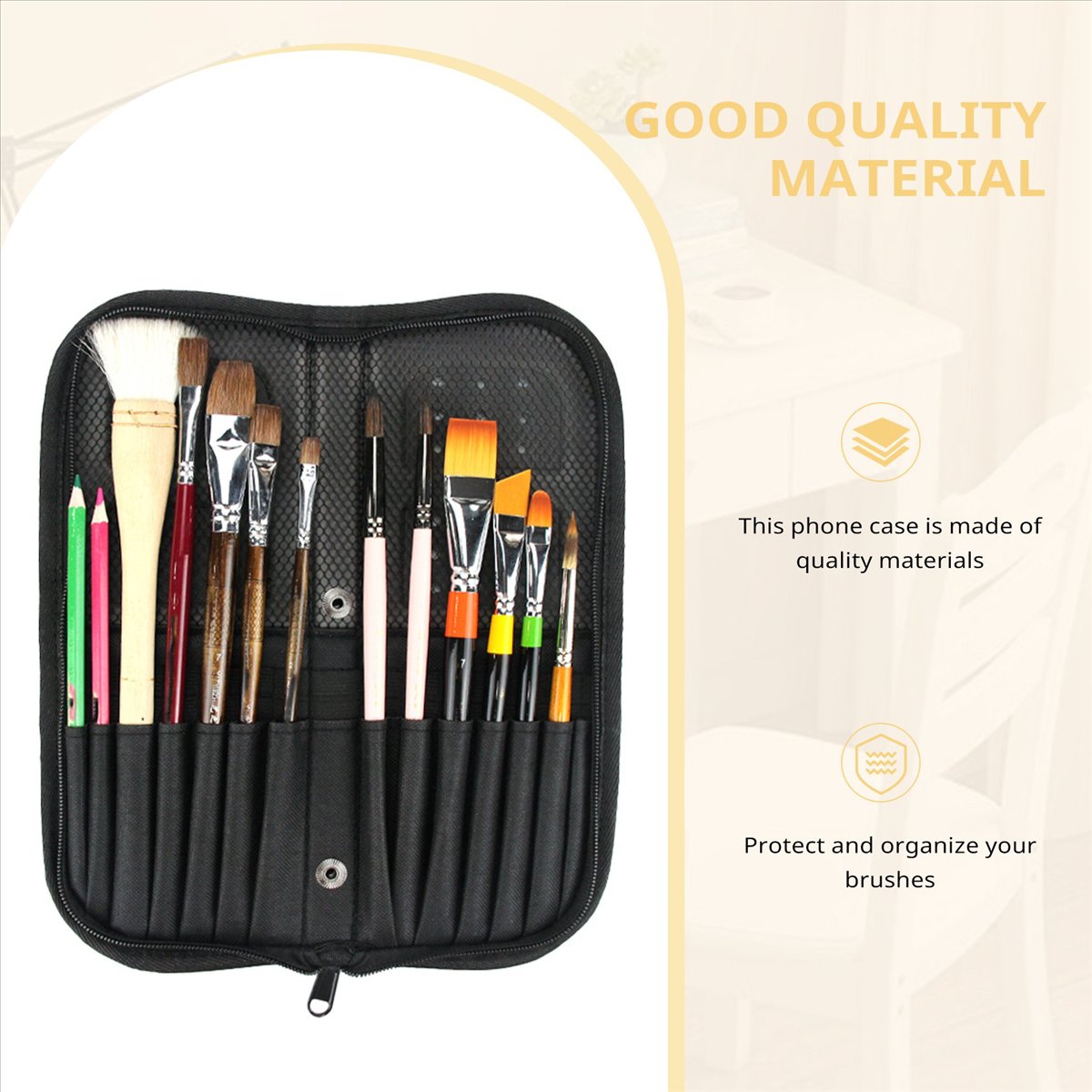 (A02R] 38Cm Artist Paint Brush - Paint Brush recension och pris