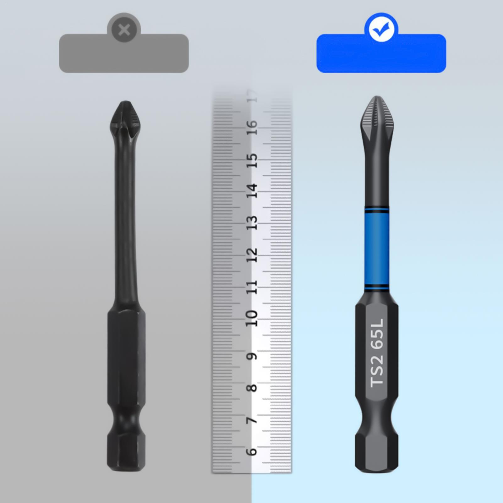 Drill Screwdriver Bit Set 6-Pi - Drill Bits recension och pris