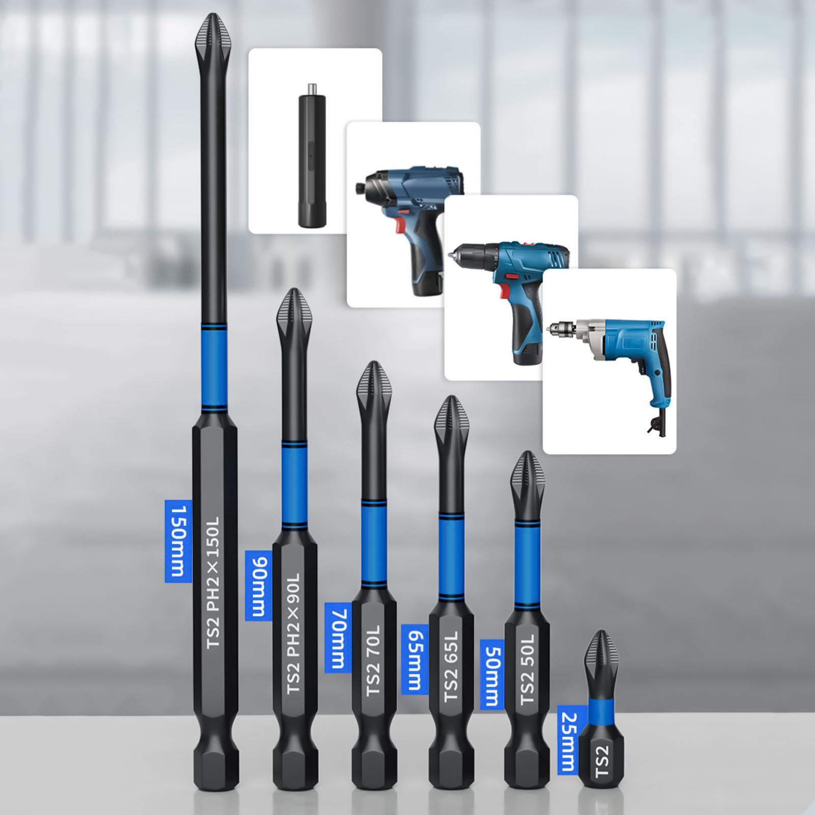 Drill Screwdriver Bit Set 6-Pi - Drill Bits recension och pris
