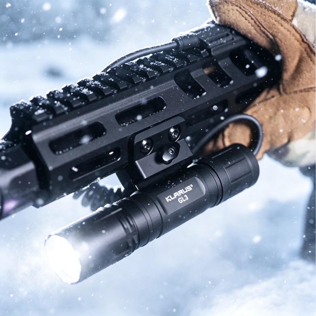 Klarus GL3 Tactical Flashlight - Light Switch recension och pris