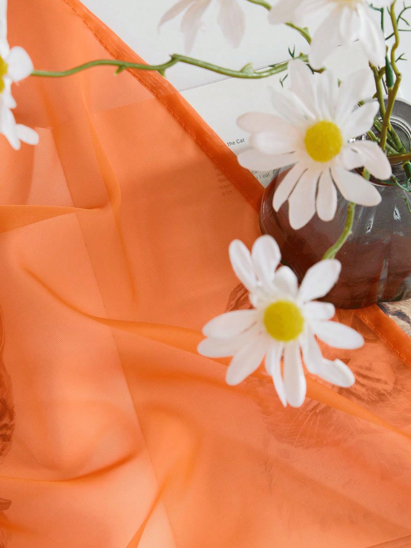 1pc Elegant Transparent Orange - Curtain Rods recension och pris