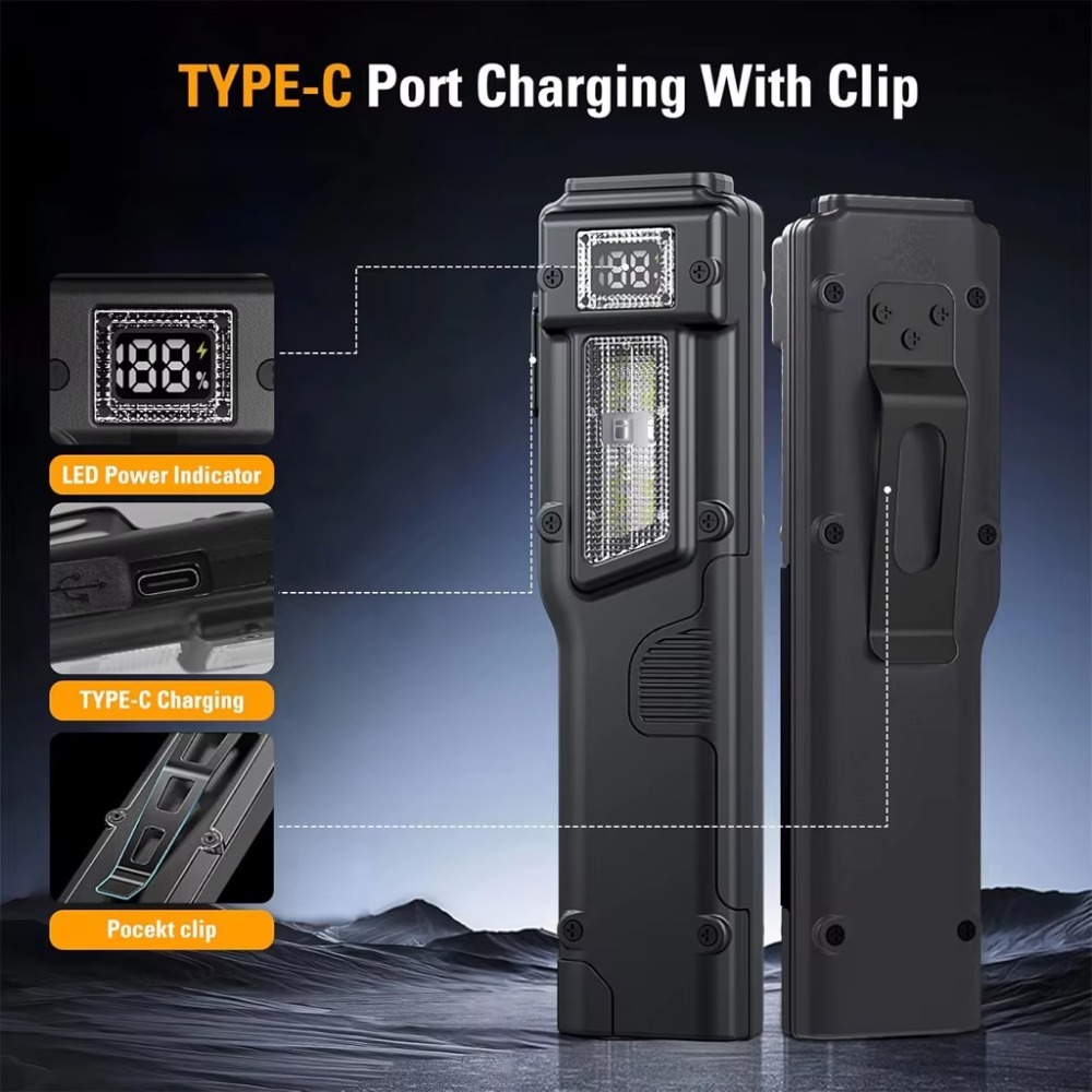 Ultra-Thin EDC Rechargeable LE - Light Switch recension och pris