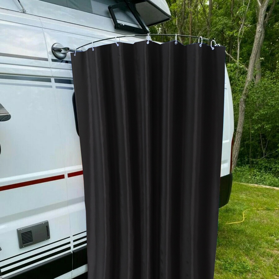 Outdoor Camping Shower Curtain - Curtain Rods recension och pris