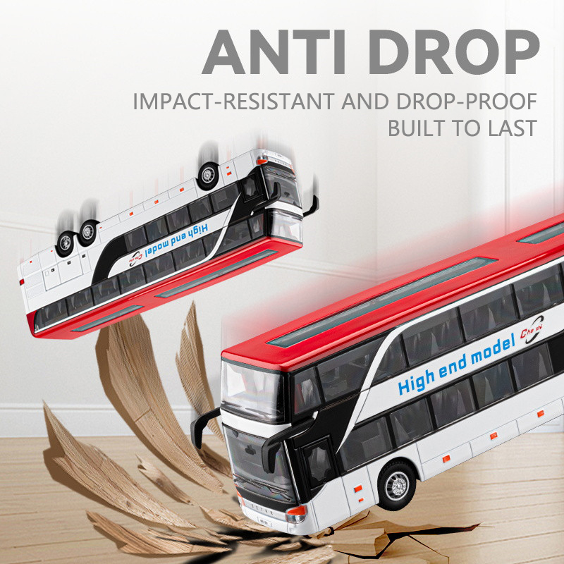 Alloy Bus Model with Lights &  - Light Switch recension och pris