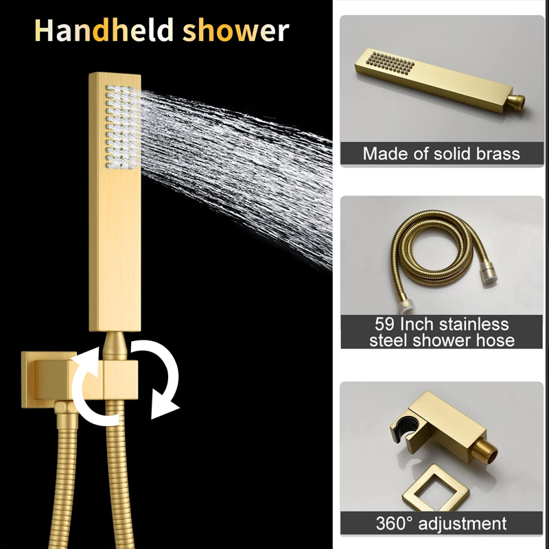 Brass Brushed Gold Digital Dis - Faucet recension och pris