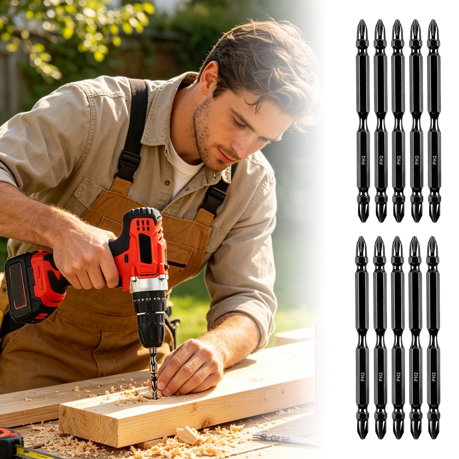 Magnetic Bits Double-Ended Mag - Drill Bits recension och pris